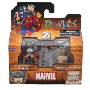 Diamond Select Marvel 2 Pack Thor & Absorbing Man Minimates